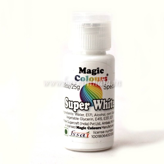 Magic Colours - Super White - Gel colour