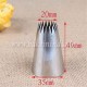 9FT Stainless Steel Cream Cupcake Pastry Nozzles Cake Decorating Icing Piping Tips Baking Tools