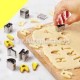 36pcs/Set Stainless Steel Alphabet Letters & Numbers Cutters for Cookies/Fondant Cake Decorating