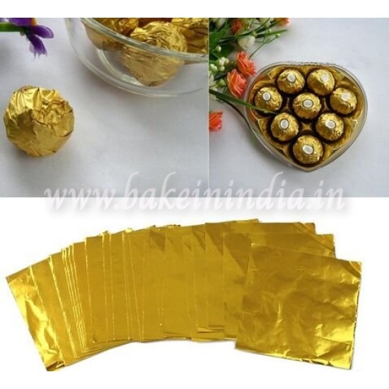 Aluminum Chocolate Wrapper Foil green