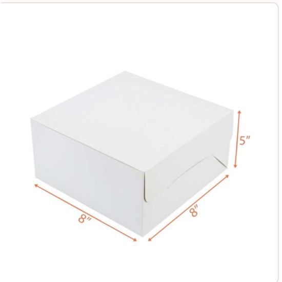  8 inch cake box  pack of 10