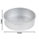 Bakeware Aluminium Round Cake Pan Cake Mould Cake Tin 6 Inches for Baking Half 1/2 kg 500 Grams for Oven