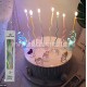 Twisted Cake Candles , Birthday Cake Candle, Romantic Cake Candles( 6 pcs),