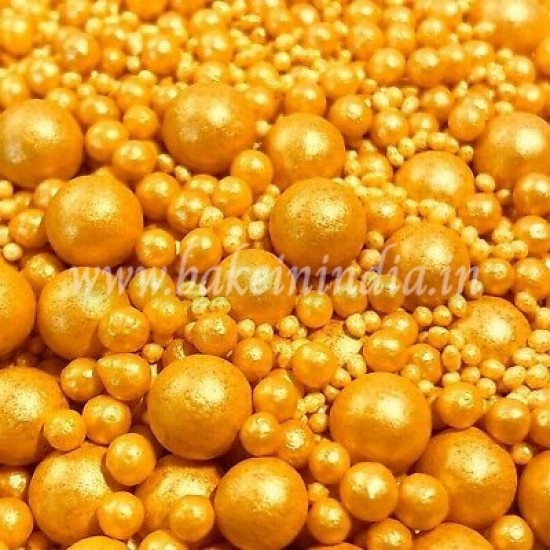 Golden Edible Cake Decoration Sprinkles, 100g