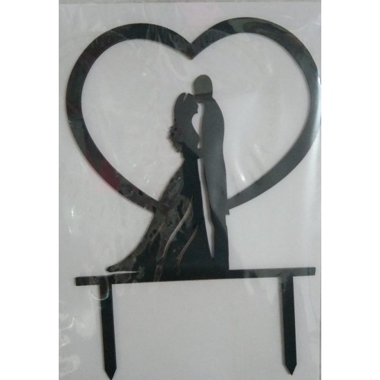  Love\Anniversary Theme Cake Topper \ pack of 1