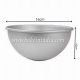 Aluminium Half Round Cake Mould (Dome Shape) Pan 3D Mould 6 Inch