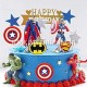 3 Cavity Superheroes Fondant Mould