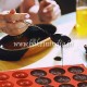 15 Half Sphere Silicone Mould Tray for Cake (3.8 cm Diameter of Each Cavity)