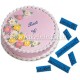 6Pcs Cookie/Fondant Cutters Letters Printing Mold for Cake Decorations and Different Design Impressions