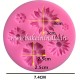 3D Sunflower Flower Petals Embossed Silicone Mould Relief Fondant for Cake Decorating