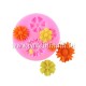 3D Sunflower Flower Petals Embossed Silicone Mould Relief Fondant for Cake Decorating