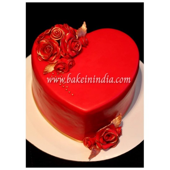 Aluminium Heart Shape Cake Tin Mould-6 inch