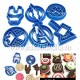 6 Pcs Fondant Cookie Cutter Set for Avengers Superhero.