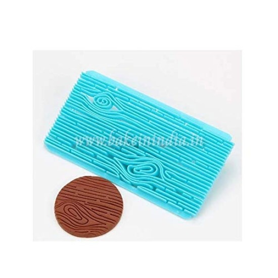 Wooden Impression Cake Mould Embosser, Gum Paste Impression Mat , Embossing Cutter Mold