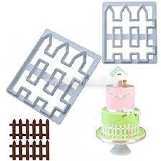 Fence Sugarpaste /Gumpaste/ Fondant Cutter