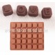 Alphabets Silicon Chocolate Mold (Upper case) 