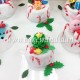 Cake Decor 2 Pieces Holly leaf Shape Plunger Cutters Fondant Tool