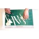 Flexible Cutting Mat Double Sided Size A3 Size 45x30 cm