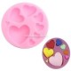 Heart Shaped Silicon Mold Fondant Cake Tool